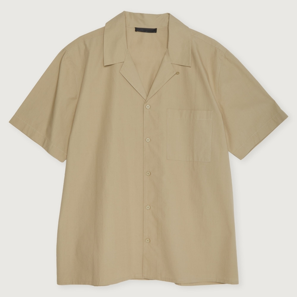 Oak + Fort SHORT SLEEVE COTTON SHIRT